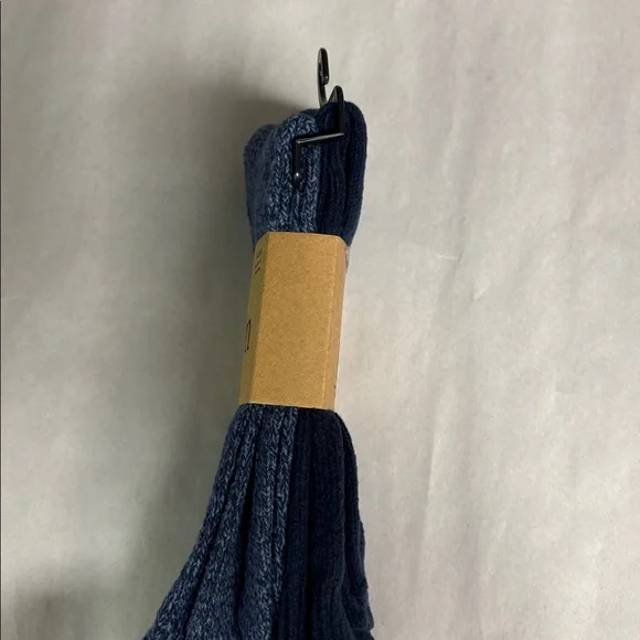 New Born Socks 2 Pair Men’s Blue Super Soft Boot Socks Casual Activewear Classic - Picture 5 of 13